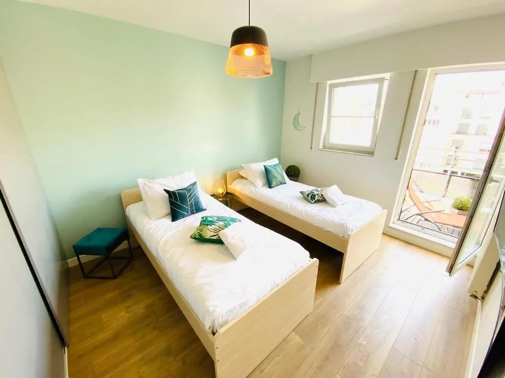 Spacious Two Bedrooms W Parking&Balcony Luxembourg 0*,  Luxembourg